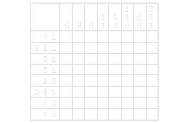 A nonogram.